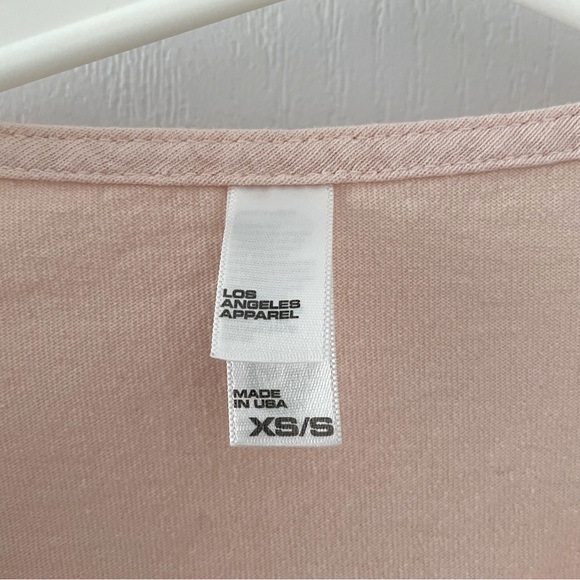 Los Angeles Apparel Le Weekend tie top - Picture 2 of 3